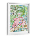 Flamingo Paradise Ii - Melissa Wang | Cuadro decorativo de Canvas Lab
