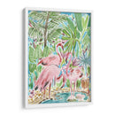 Flamingo Paradise Ii - Melissa Wang | Cuadro decorativo de Canvas Lab