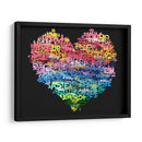Graffiti Heart - David Aste | Cuadro decorativo de Canvas Lab