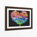 Graffiti Heart - David Aste | Cuadro decorativo de Canvas Lab