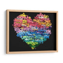 Graffiti Heart - David Aste | Cuadro decorativo de Canvas Lab