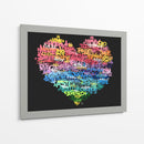 Graffiti Heart - David Aste | Cuadro decorativo de Canvas Lab