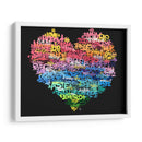 Graffiti Heart - David Aste | Cuadro decorativo de Canvas Lab