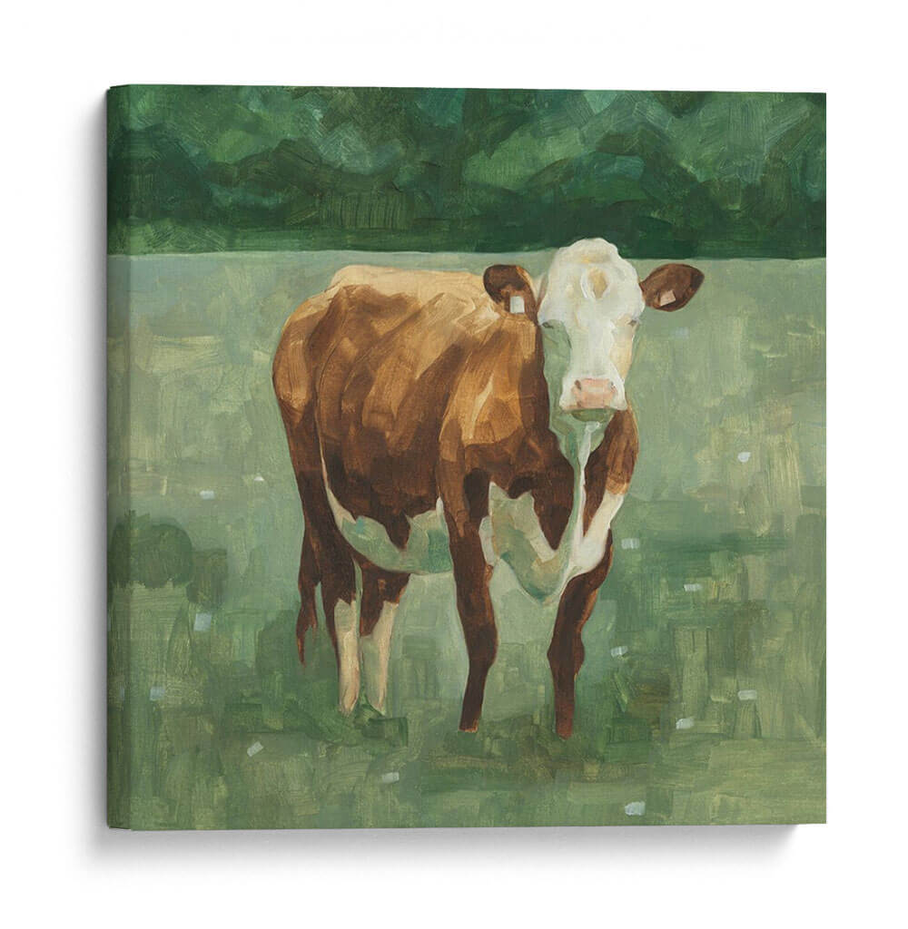 Hereford Ganado Yo - Emma Scarvey | Cuadro decorativo de Canvas Lab