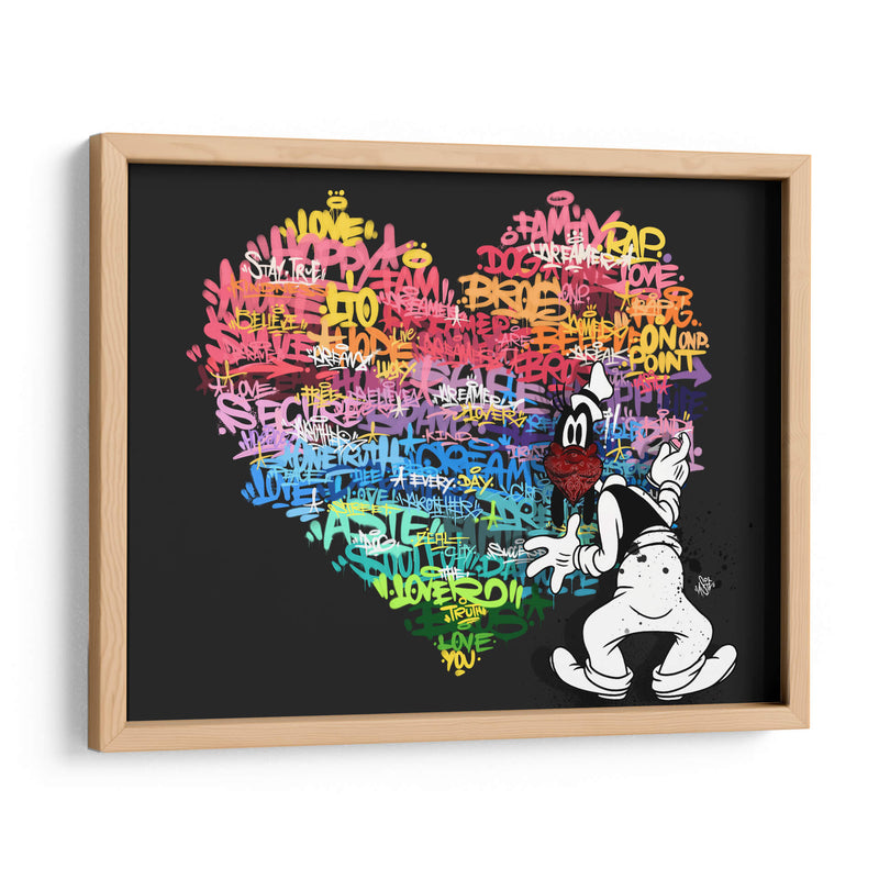 Goofy Heart - David Aste | Cuadro decorativo de Canvas Lab