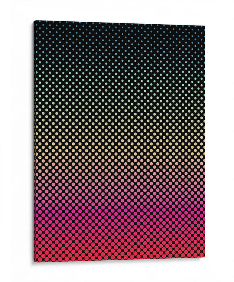 Polka dots Gradient B - David Aste | Cuadro decorativo de Canvas Lab
