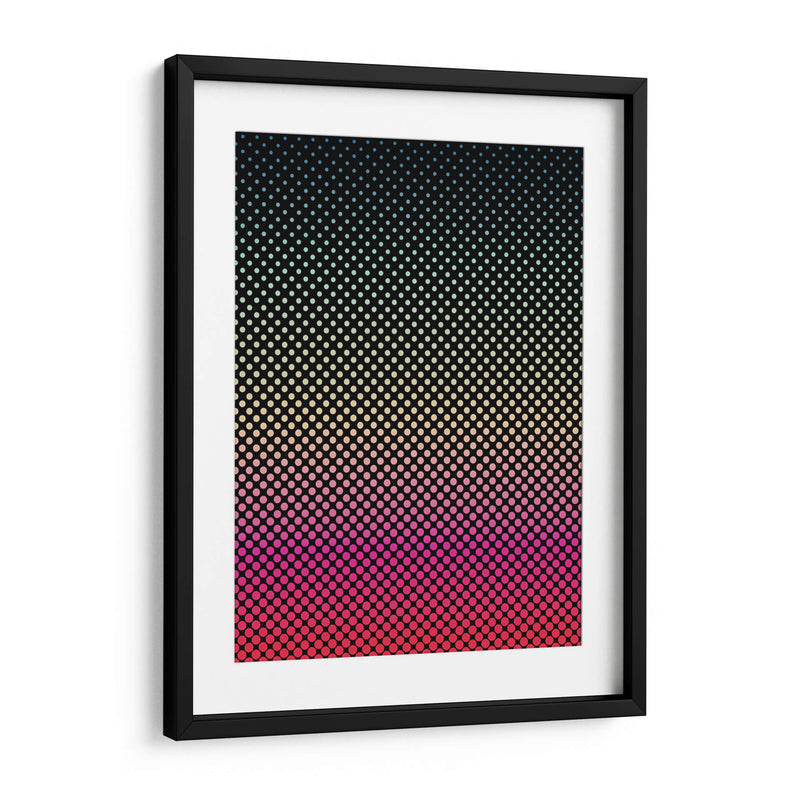 Polka dots Gradient B - David Aste | Cuadro decorativo de Canvas Lab