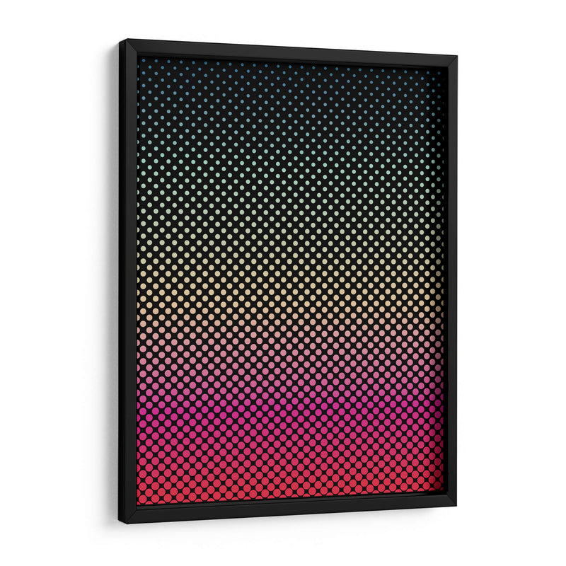 Polka dots Gradient B - David Aste | Cuadro decorativo de Canvas Lab