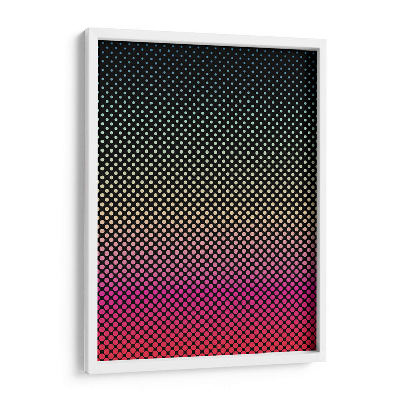Polka dots Gradient B - David Aste | Cuadro decorativo de Canvas Lab