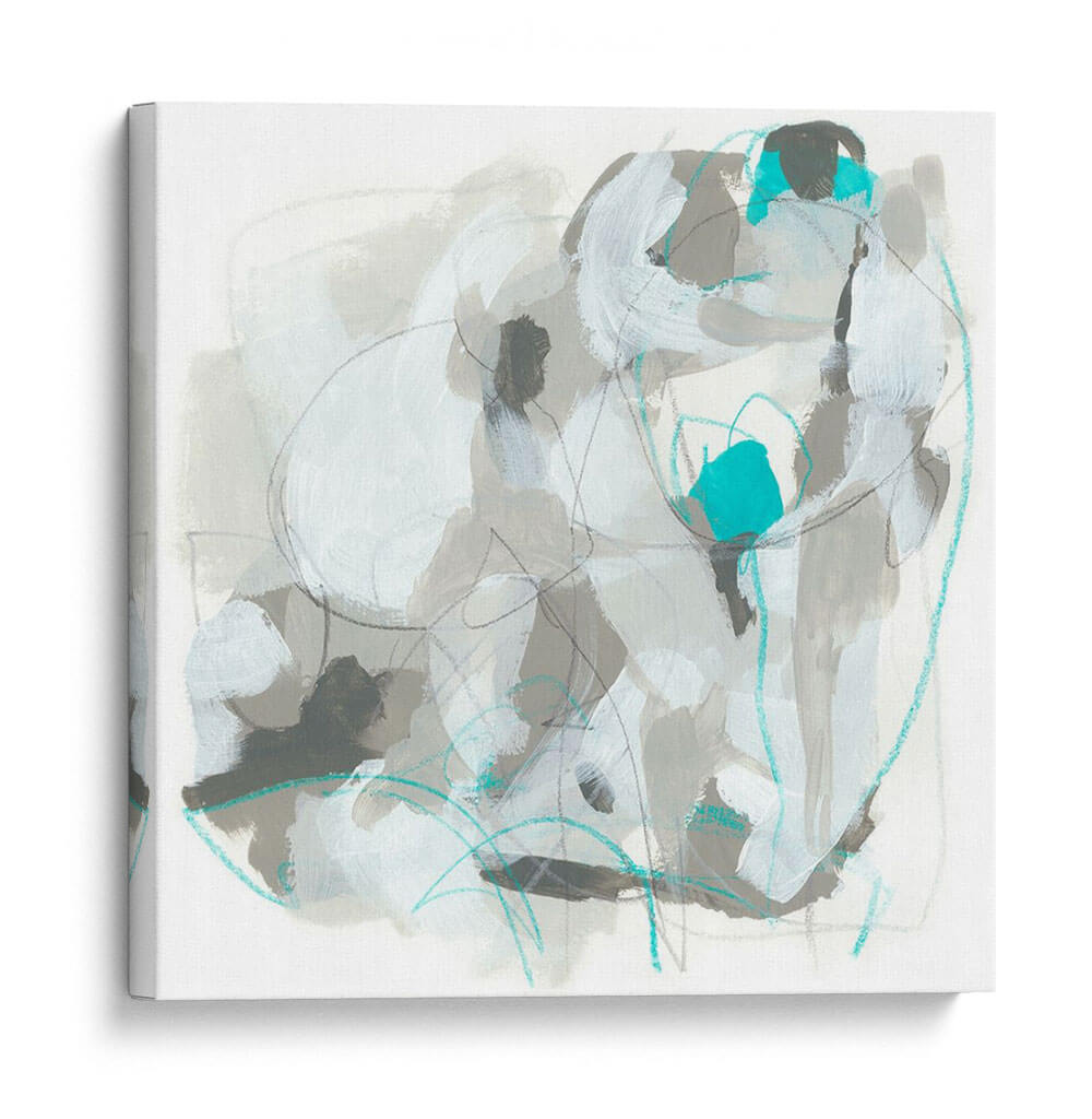 Scramble Azul I - June Erica Vess | Cuadro decorativo de Canvas Lab