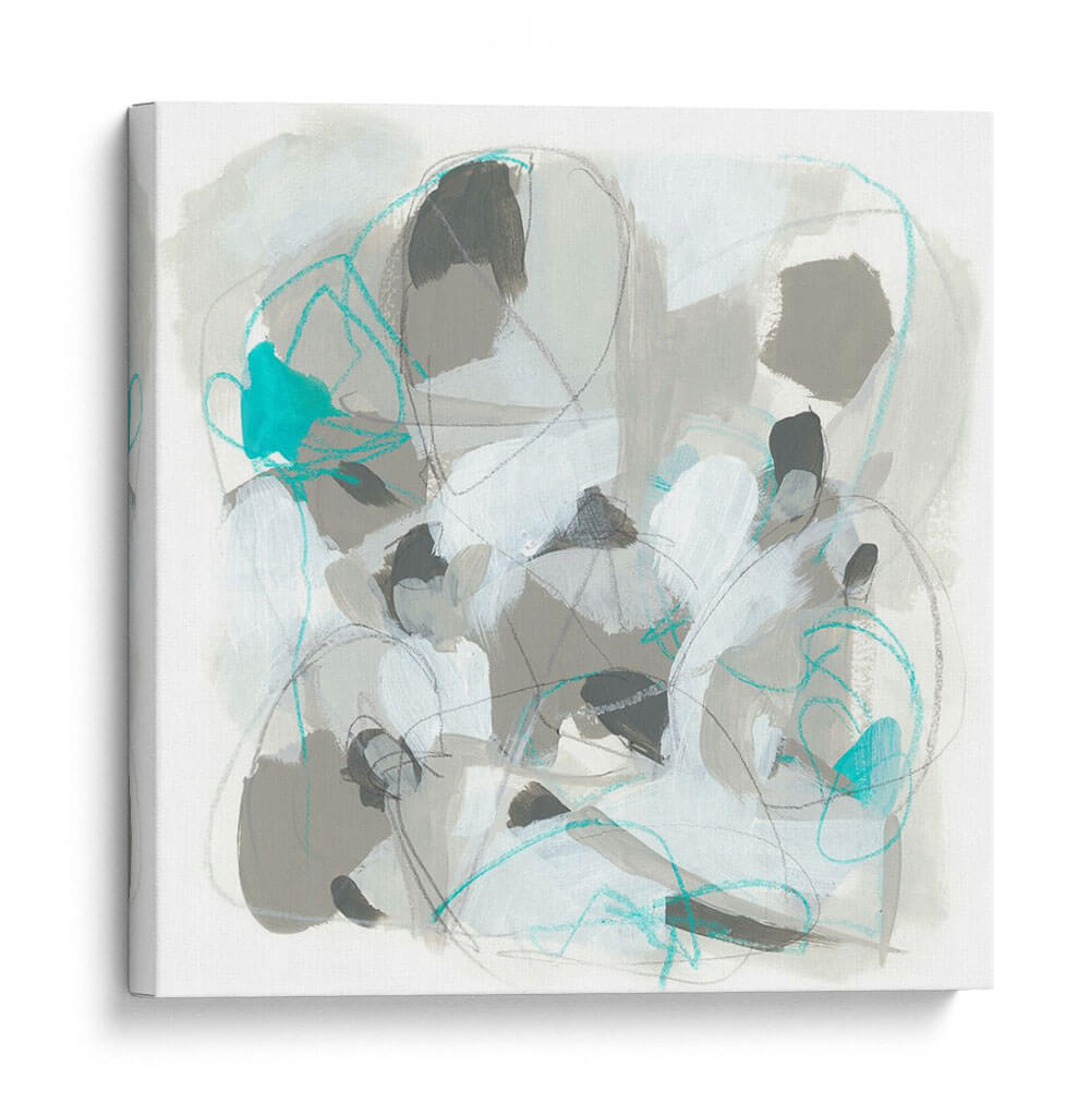 Scramble Azul Iii - June Erica Vess | Cuadro decorativo de Canvas Lab