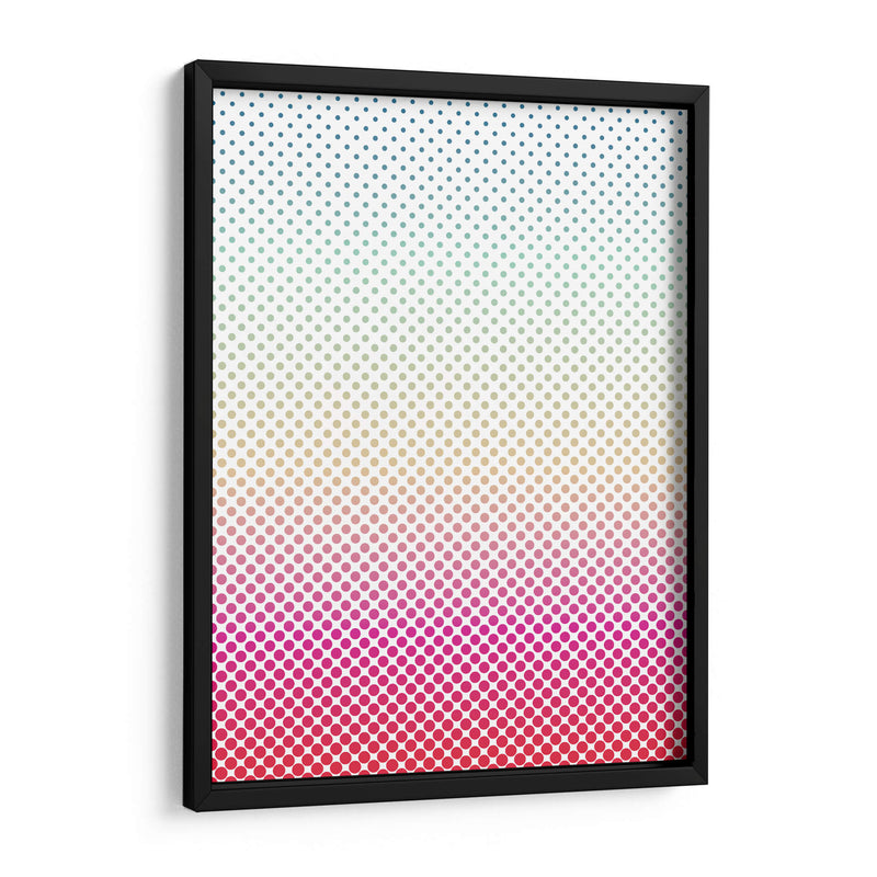 Polka dots Gradient A - David Aste | Cuadro decorativo de Canvas Lab