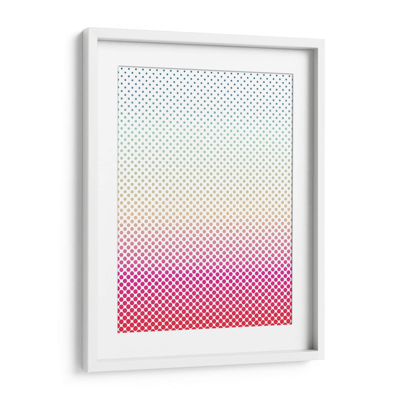 Polka dots Gradient A - David Aste | Cuadro decorativo de Canvas Lab