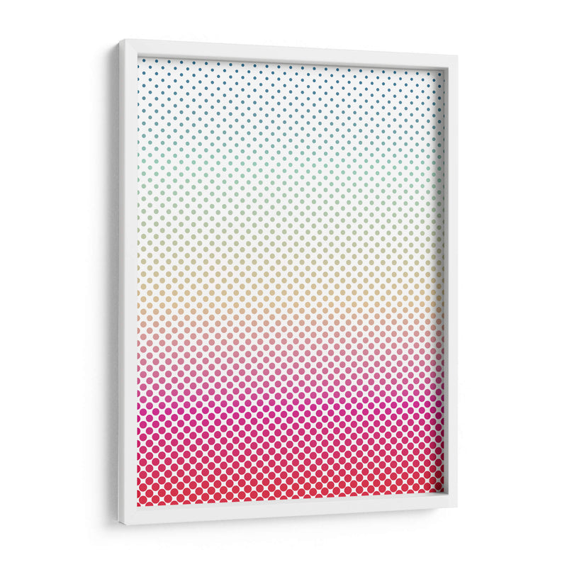 Polka dots Gradient A - David Aste | Cuadro decorativo de Canvas Lab