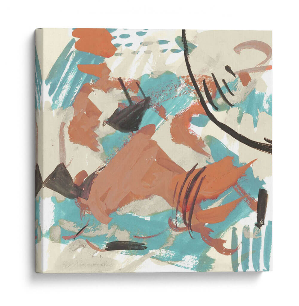 Composición Abstracta Ii - Melissa Wang | Cuadro decorativo de Canvas Lab