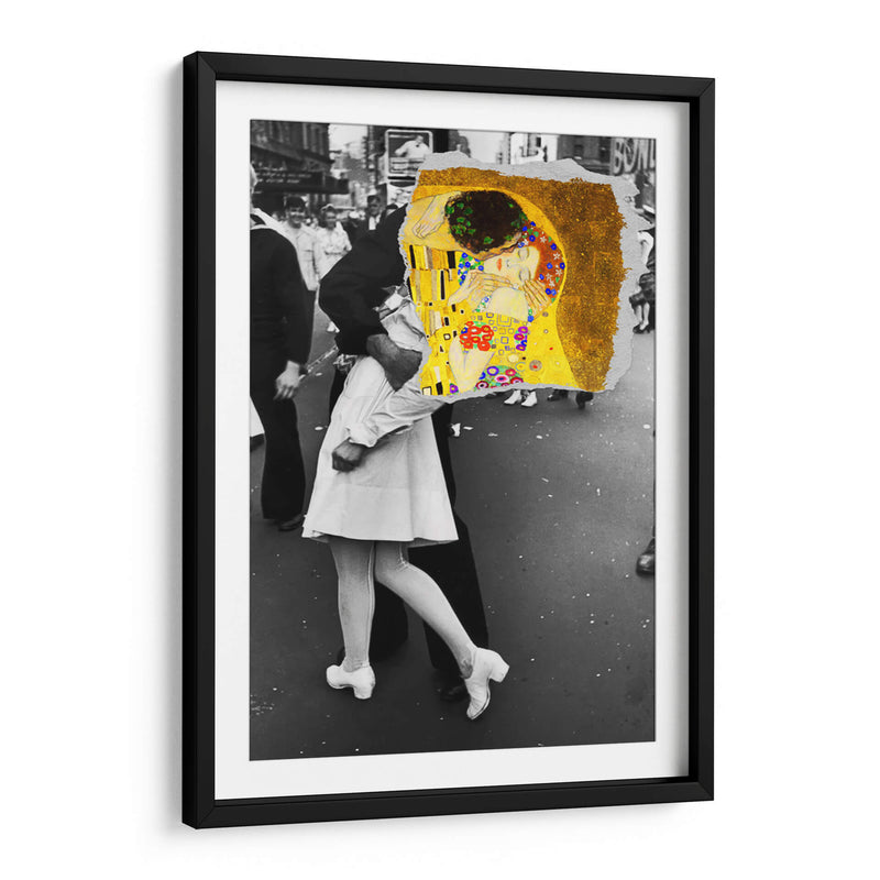 El Beso - David Aste | Cuadro decorativo de Canvas Lab