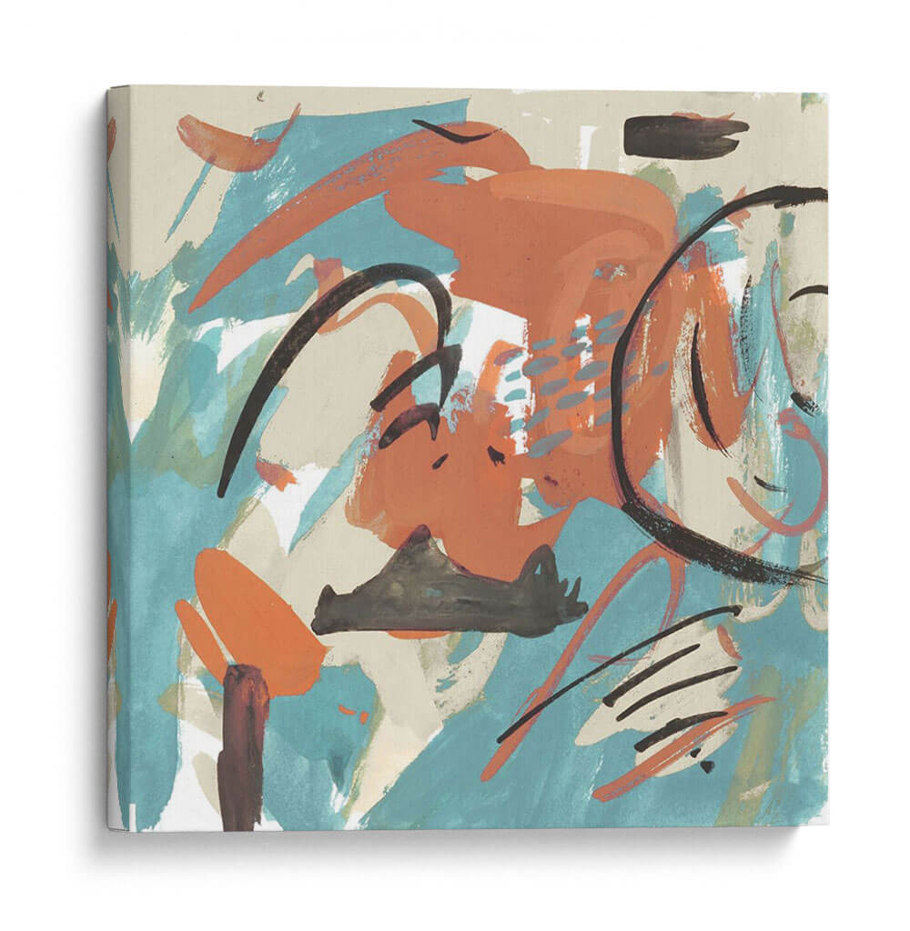 Composición Abstracta Iv - Melissa Wang | Cuadro decorativo de Canvas Lab