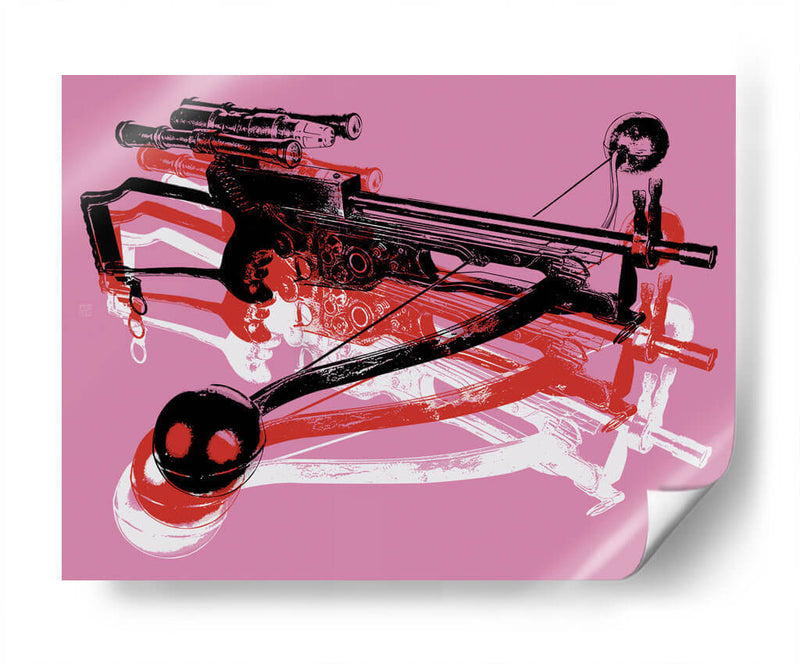 Warhol Bowcaster A - David Aste | Cuadro decorativo de Canvas Lab