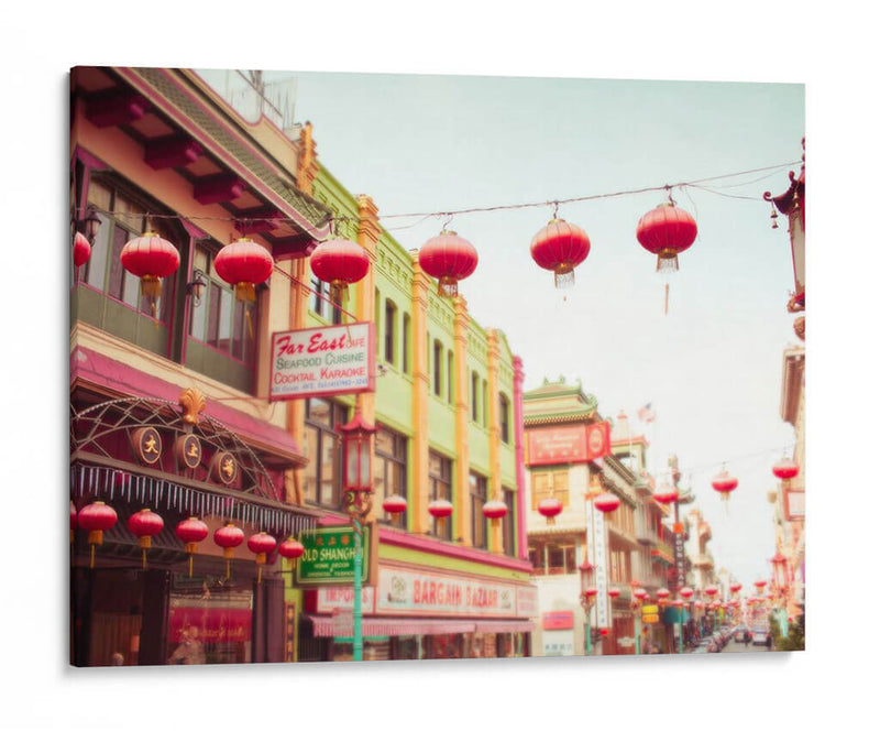 Chinatown Por La Tarde Ii - Sonja Quintero | Cuadro decorativo de Canvas Lab