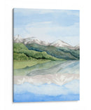 Espejo Lago I - Grace Popp | Cuadro decorativo de Canvas Lab