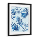Blue Palm Leaves 2 - David Aste | Cuadro decorativo de Canvas Lab
