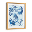 Blue Palm Leaves 2 - David Aste | Cuadro decorativo de Canvas Lab