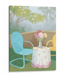 Conversación De Jardín I - Megan Meagher | Cuadro decorativo de Canvas Lab