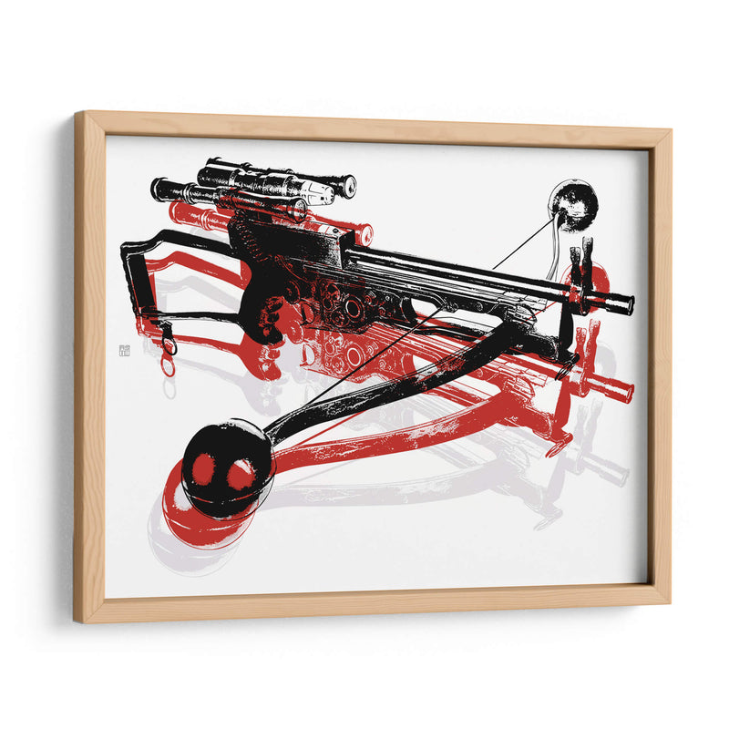 Warhol Bowcaster B - David Aste | Cuadro decorativo de Canvas Lab