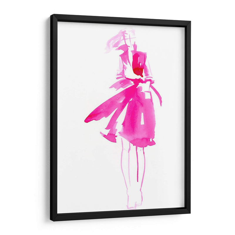 Fucsia Calle Moda Yo - Jennifer Paxton Parker | Cuadro decorativo de Canvas Lab