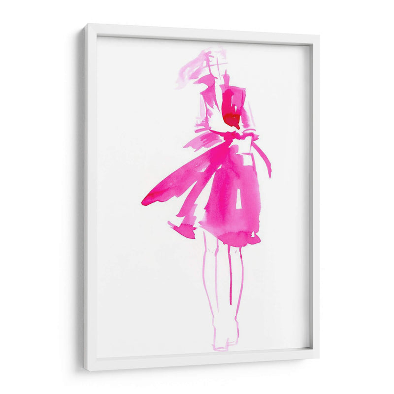 Fucsia Calle Moda Yo - Jennifer Paxton Parker | Cuadro decorativo de Canvas Lab