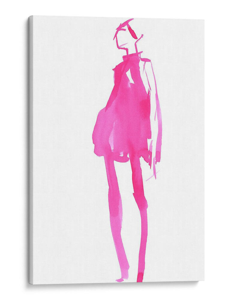 Fucsia Street Fashion Ii - Jennifer Paxton Parker | Cuadro decorativo de Canvas Lab