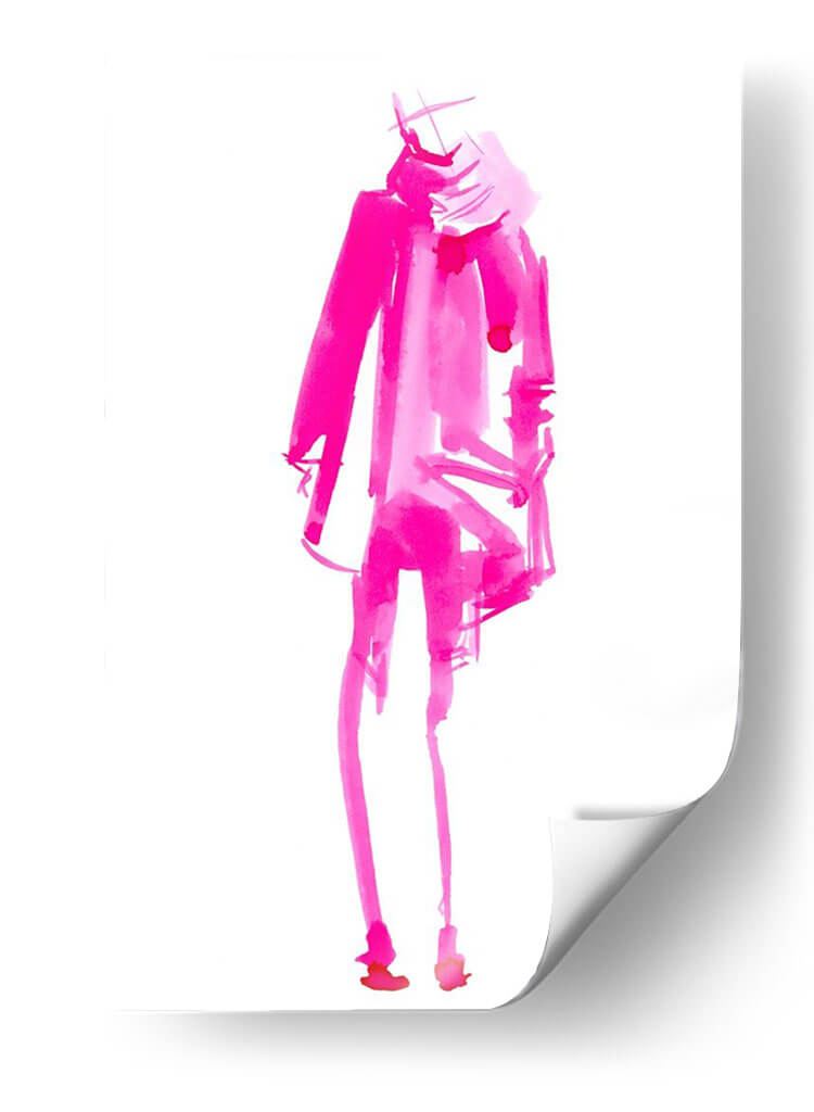 Fucsia Street Fashion Iii - Jennifer Paxton Parker | Cuadro decorativo de Canvas Lab