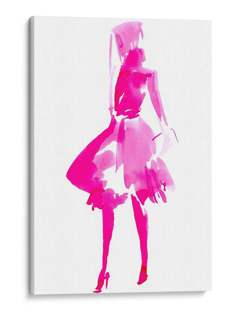 Fucsia Street Fashion Iv - Jennifer Paxton Parker | Cuadro decorativo de Canvas Lab