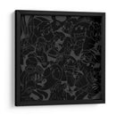 Pop Art BnW - David Aste | Cuadro decorativo de Canvas Lab