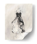 Vestido De Noche Negro Ii - Ethan Harper | Cuadro decorativo de Canvas Lab