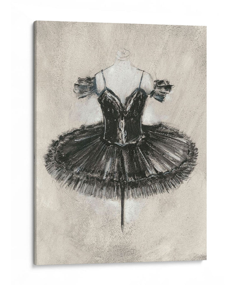 Vestido De Ballet Negro Ii - Ethan Harper | Cuadro decorativo de Canvas Lab