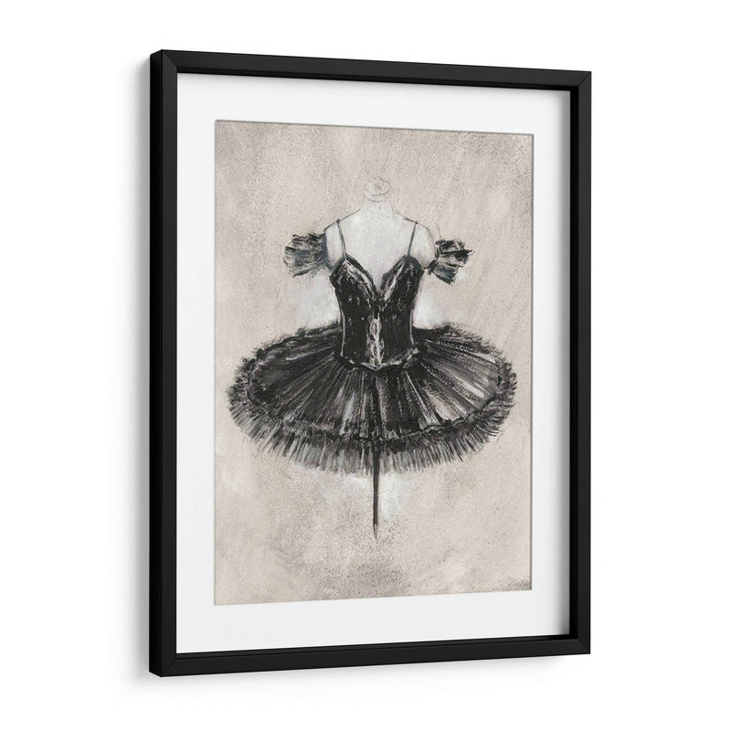 Vestido De Ballet Negro Ii - Ethan Harper | Cuadro decorativo de Canvas Lab