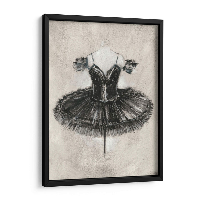 Vestido De Ballet Negro Ii - Ethan Harper | Cuadro decorativo de Canvas Lab