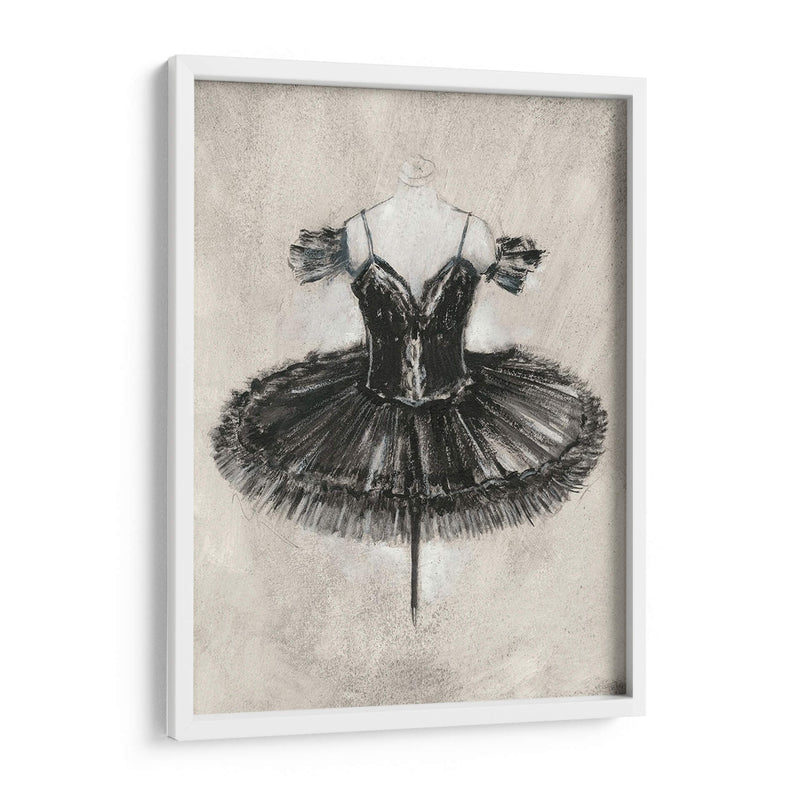 Vestido De Ballet Negro Ii - Ethan Harper | Cuadro decorativo de Canvas Lab