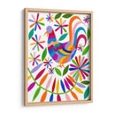Otomi Pájaro I - Regina Moore | Cuadro decorativo de Canvas Lab