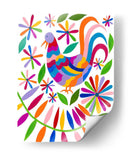 Otomi Pájaro I - Regina Moore | Cuadro decorativo de Canvas Lab