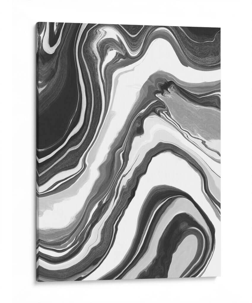 Negro Fluido 02 - Marmolista | Cuadro decorativo de Canvas Lab