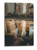 Rascacielos en el agua | Cuadro decorativo de Canvas Lab