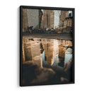 Rascacielos en el agua | Cuadro decorativo de Canvas Lab