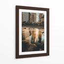 Rascacielos en el agua | Cuadro decorativo de Canvas Lab