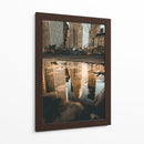 Rascacielos en el agua | Cuadro decorativo de Canvas Lab