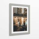 Rascacielos en el agua | Cuadro decorativo de Canvas Lab