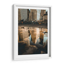 Rascacielos en el agua | Cuadro decorativo de Canvas Lab