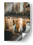 Rascacielos en el agua | Cuadro decorativo de Canvas Lab