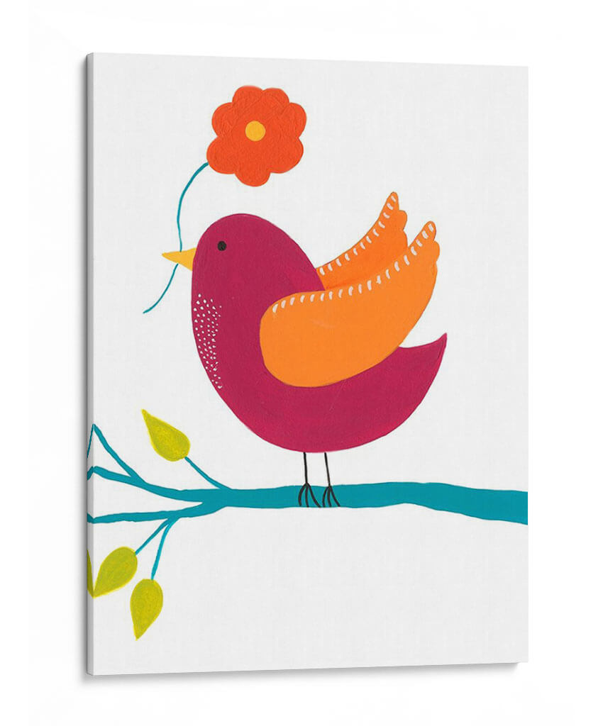 Lindo Pájaro Ii - Regina Moore | Cuadro decorativo de Canvas Lab